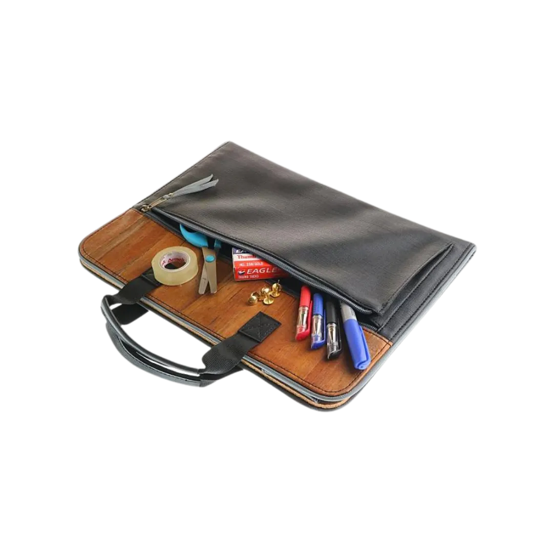Jacinto and Lirio Alamat Vision Board Monthly Vegan Leather Desk Planner