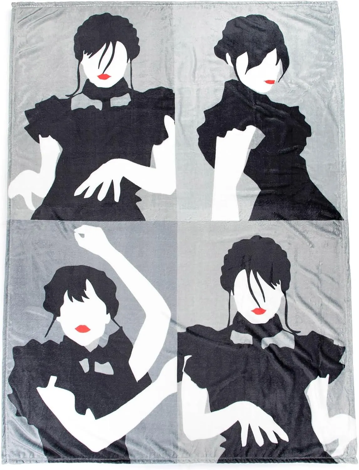 Jay Franco Wednesday Addams Dancing Queen Silk Touch Throw - 50 x 70 inches - Super Soft Fleece Bedding