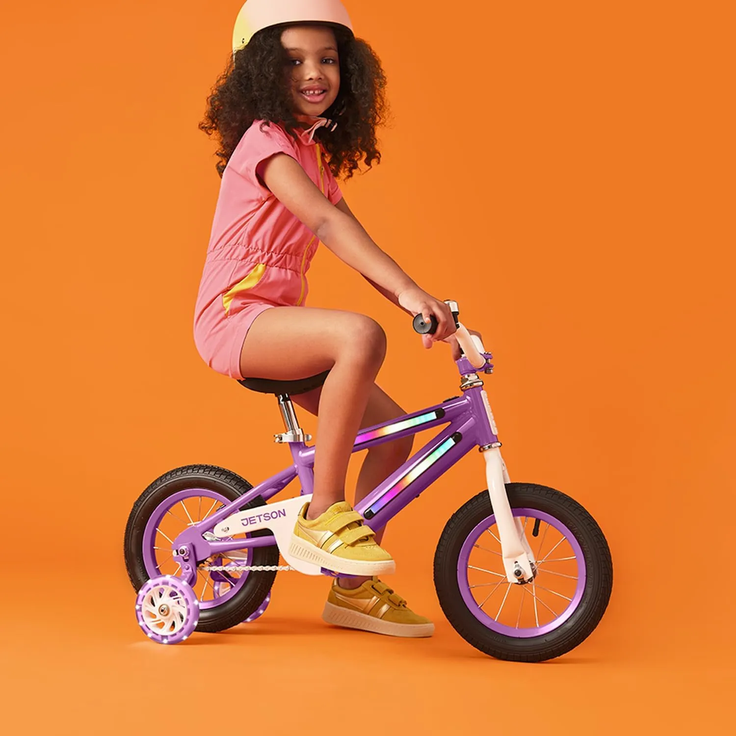 Jetson Light Rider Kids’ Light-up Unisex Bike, LED Light-up Frame, 3 Different Light Modes