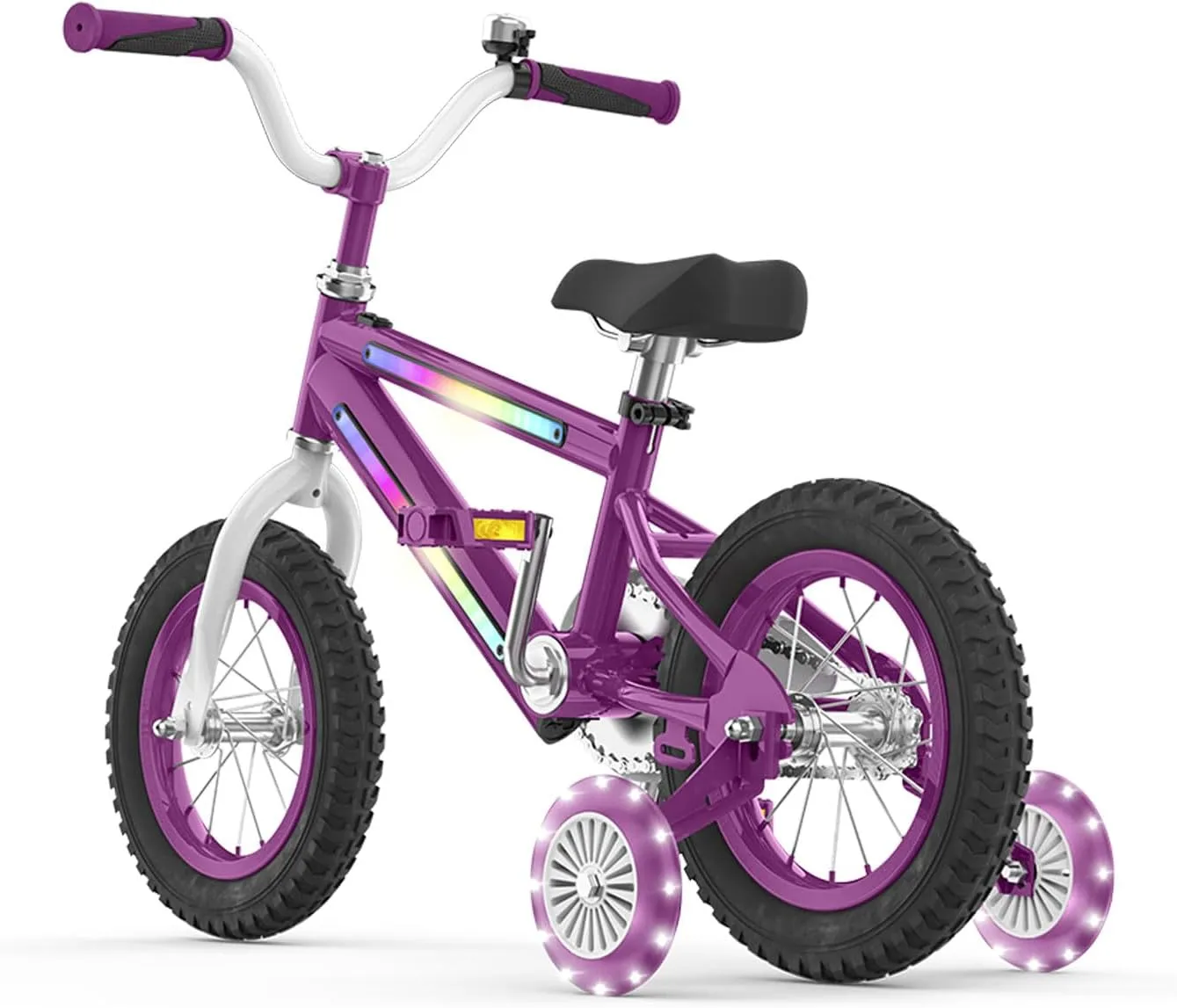 Jetson Light Rider Kids’ Light-up Unisex Bike, LED Light-up Frame, 3 Different Light Modes