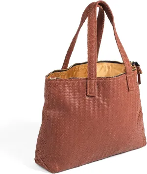 Jild Hobo Style Woven Bag for Women - Soft Handmade Genuine Leather Work Tote Bag - Cross Body Womens Purse