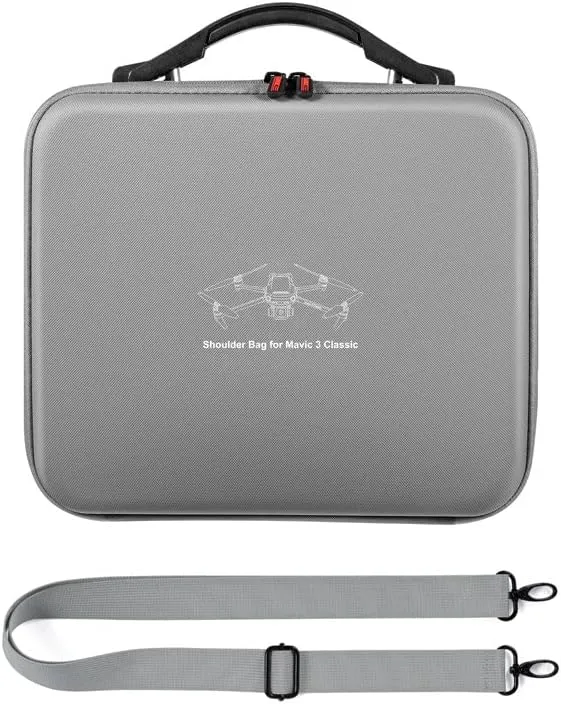 JLANDA for DJI Mavic 3 Classic Storage Bag Portable Shoulder Bag Compatible with RC/RC-N1 Remote Controller Carrying Case Accessories