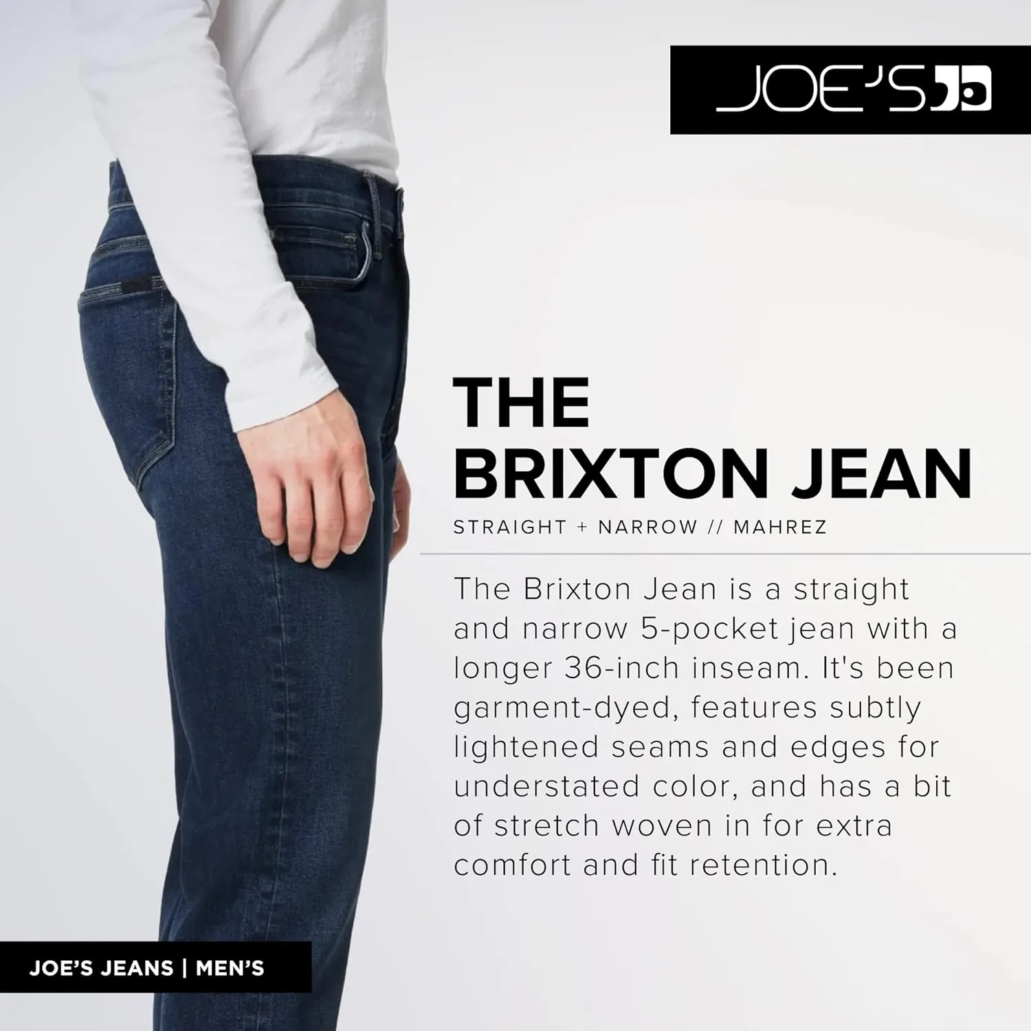 Joe's Men's Brixton Straight and Narrow Leg Jean