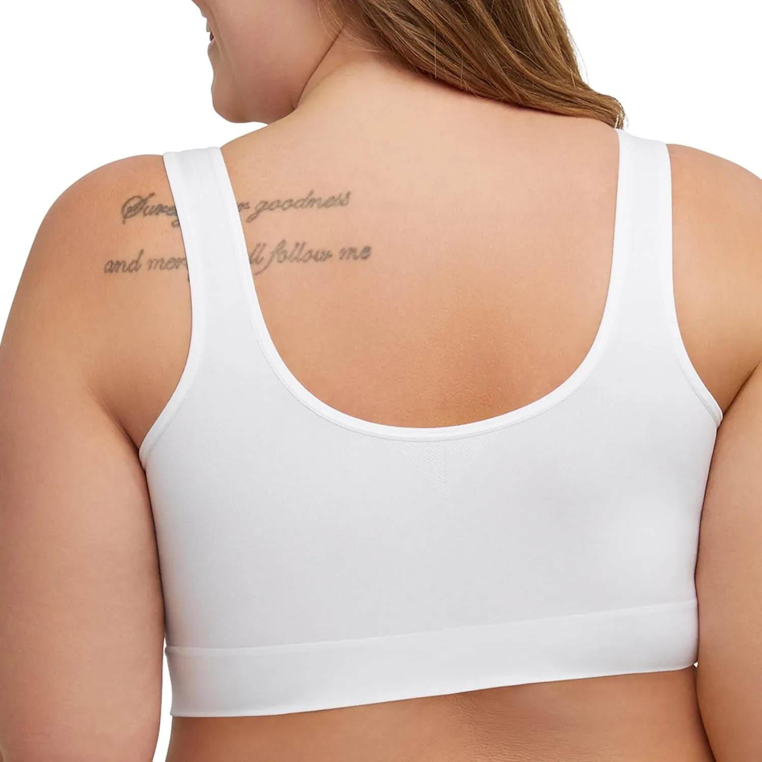 Just My Size Women's Pure Comfort Seamless Bralette
