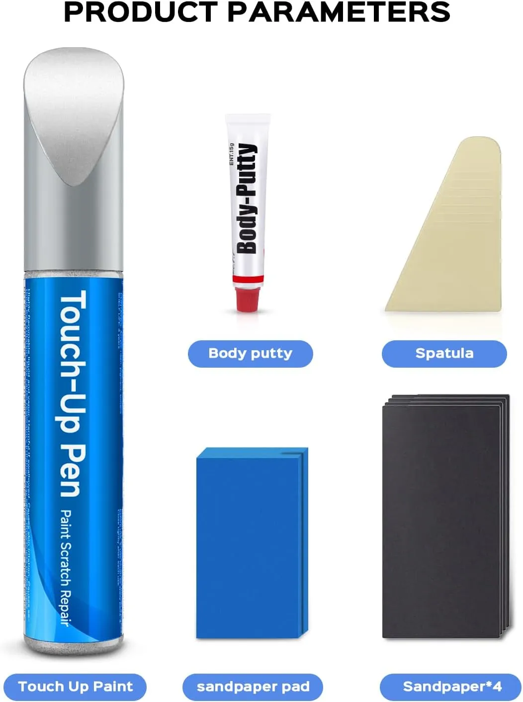 K1X Crystal White Pearl Tricoat Touch Up Paint Kit Compatible with Subaru Exact Match Car Scratch Repair Touch Up Paint Kit