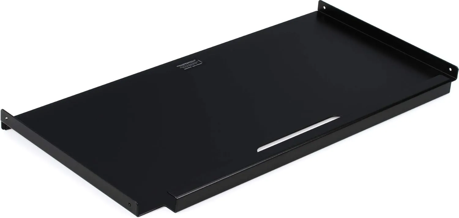 K&M Keyboard Stand Accessory - Music Stand - Aluminium - Black - 18819