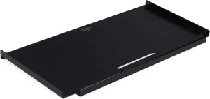 K&M Keyboard Stand Accessory - Music Stand - Aluminium - Black - 18819
