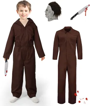 Kids Michael Myers Halloween Costume Set