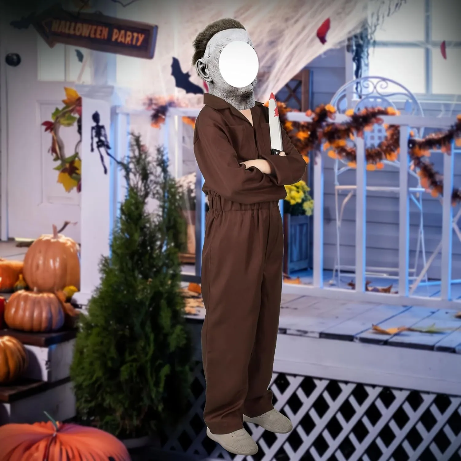 Kids Michael Myers Halloween Costume Set