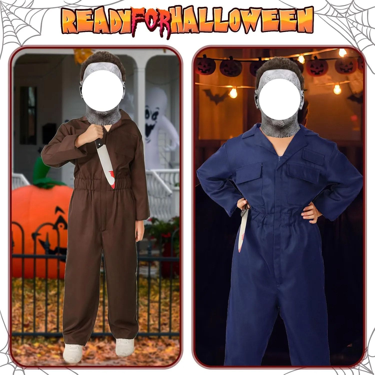 Kids Michael Myers Halloween Costume Set