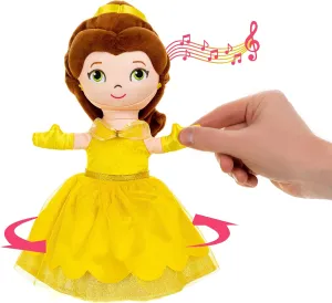 KIDS PREFERRED Disney Dancing Belle Stuffed Animal Plush Toy That Dances with Music - for Babies and Toddlers, Multicolored