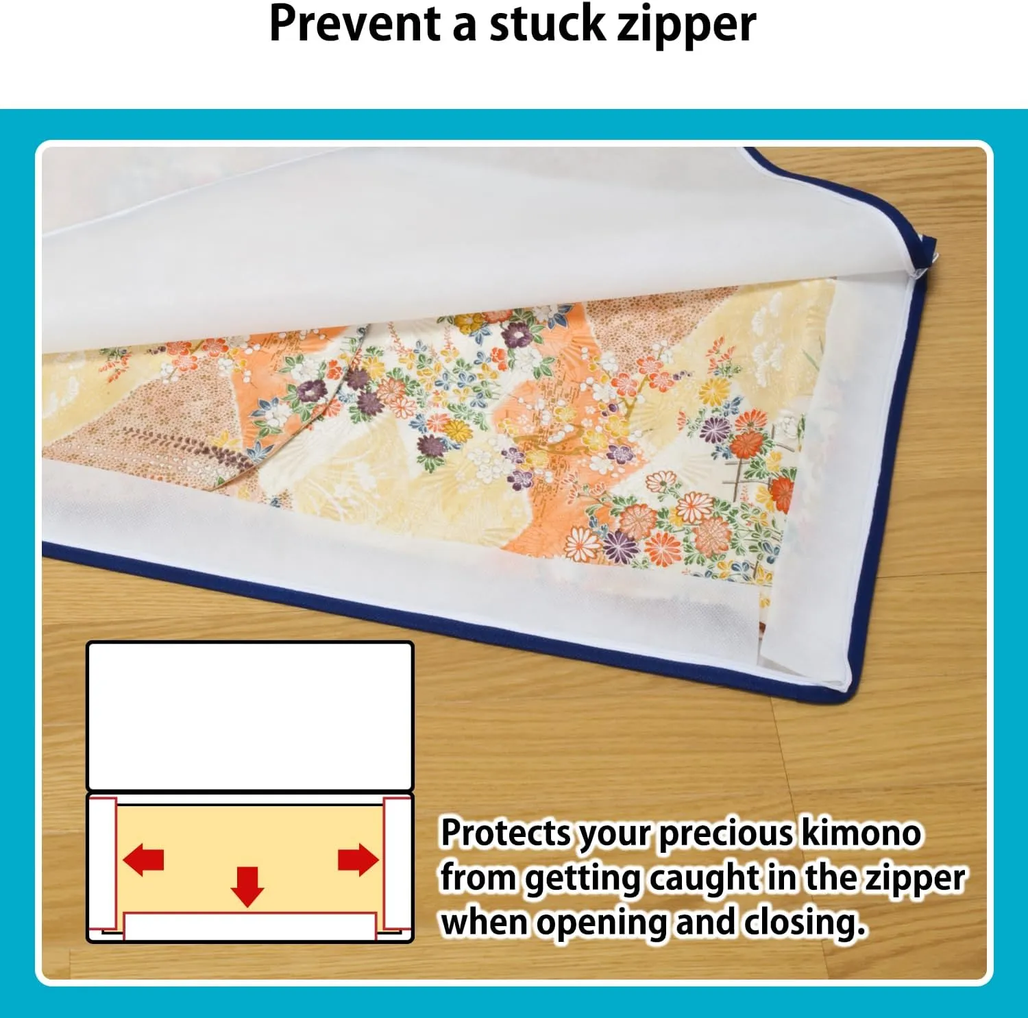 Kimono Storage Series (3-way open kimono bag 15)