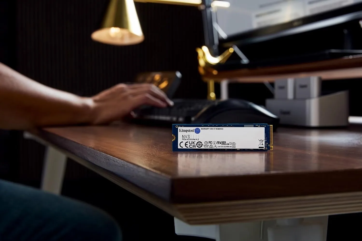 Kingston NV3 4TB M.2 2280 NVMe SSD | PCIe 4.0 Gen 4x4 | Up to 6000 MB/s | SNV3S/4000G