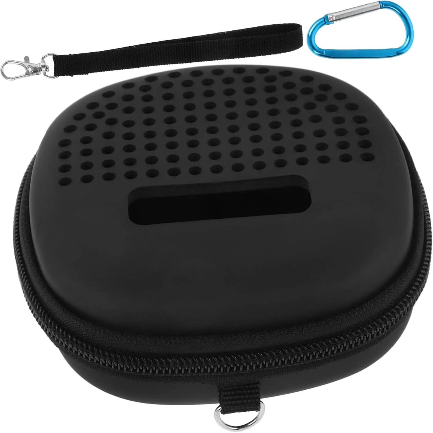 Kisangel Audio Storage Box Speakers Speaker Sleeve Loudspeaker Case Protector Speaker Pouch Speaker Carrier Speaker Travel Bag Speaker Protective Cover Speaker Protective Case Black
