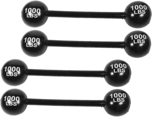 Kisangel Pool Inflatable Barbell Props Funny Sports Toy Inflatable Barbell for Halloween Cosplay