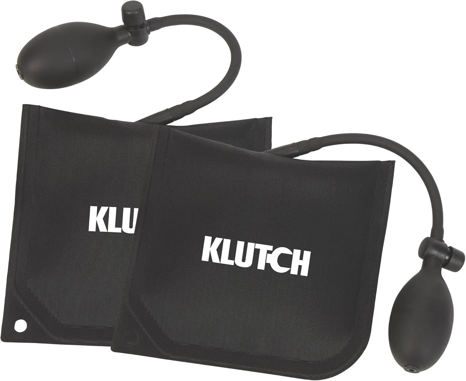 Klutch 2-Pc. Pump Air Wedge Set Pry Bar or Wooden Shim Alternative for Door, Window, and Cabinet Installations