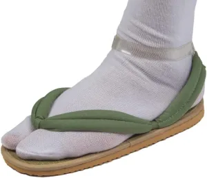 Kvikci Unisex Anime Cosplay Shoes Clog Shoes with Socks Prop Oshitari flip Flops Halloween Shoes