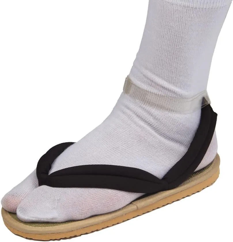 Kvikci Unisex Anime Cosplay Shoes Clog Shoes with Socks Prop Oshitari flip Flops Halloween Shoes