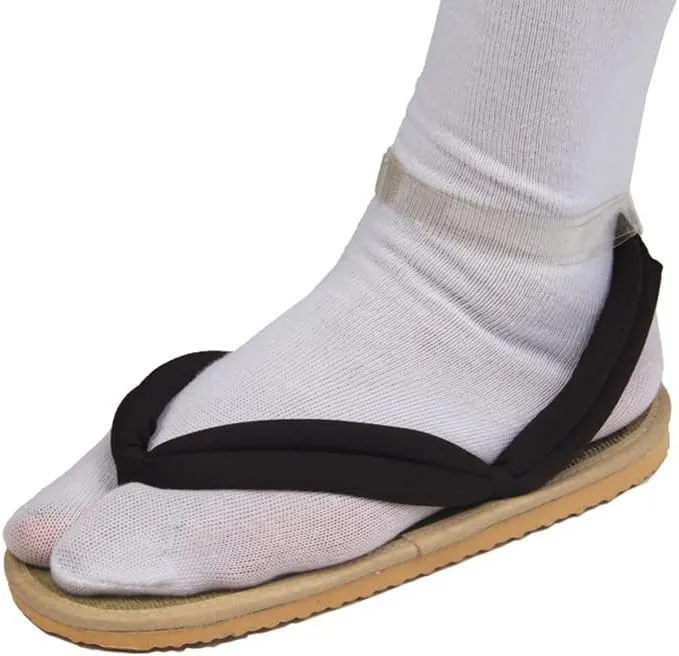 Kvikci Unisex Anime Cosplay Shoes Clog Shoes with Socks Prop Oshitari flip Flops Halloween Shoes