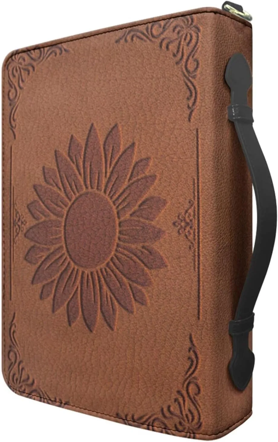 Large Bible Cover Case For Women Men Leather Bible Case With Bookmark Church Bag Book Carrying Case