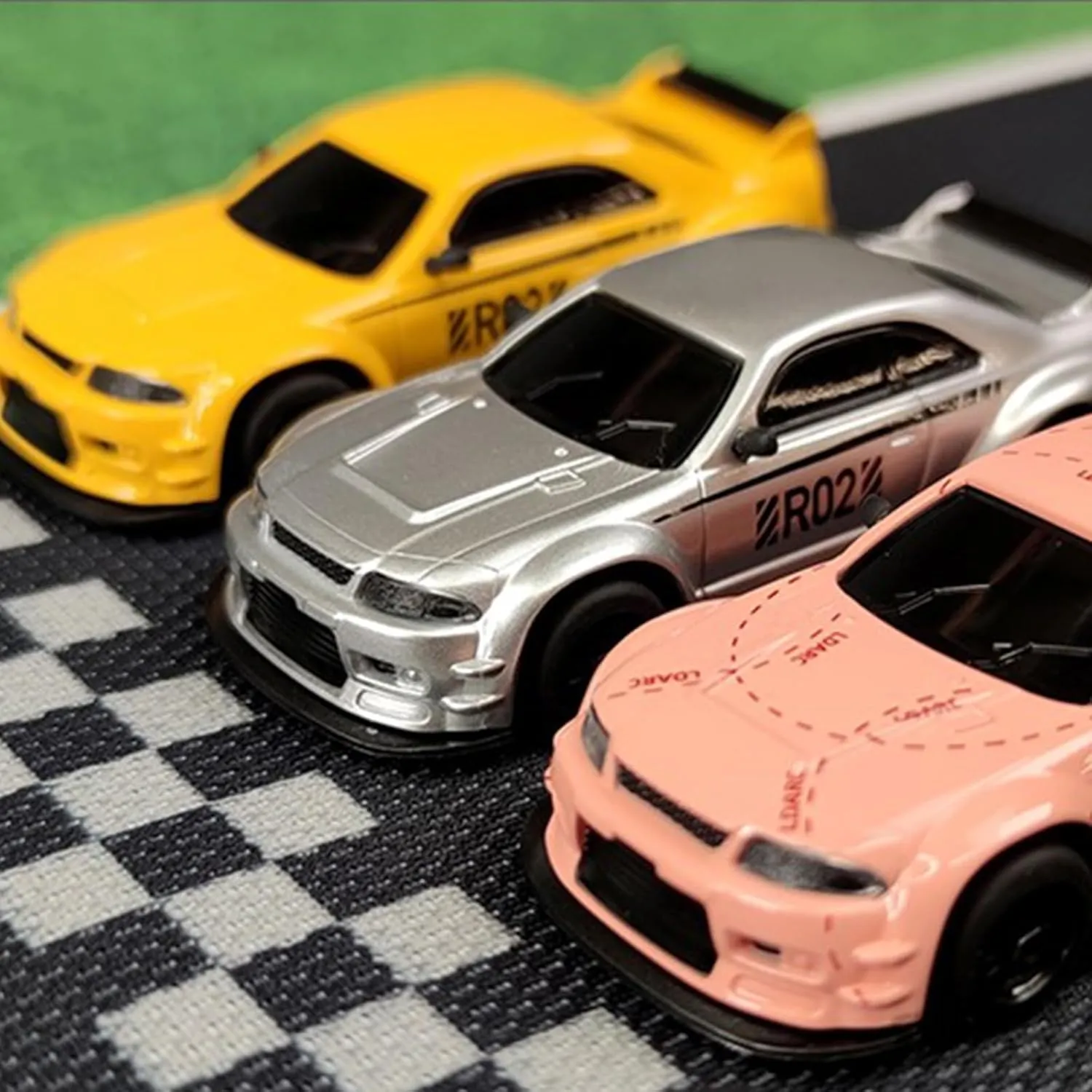 LDARC 1: 64 Mini Sports Car 4CH 2.4GHz Remote Control Full Scale RTR Kit with Portable Storage Bag (R02-Silver)