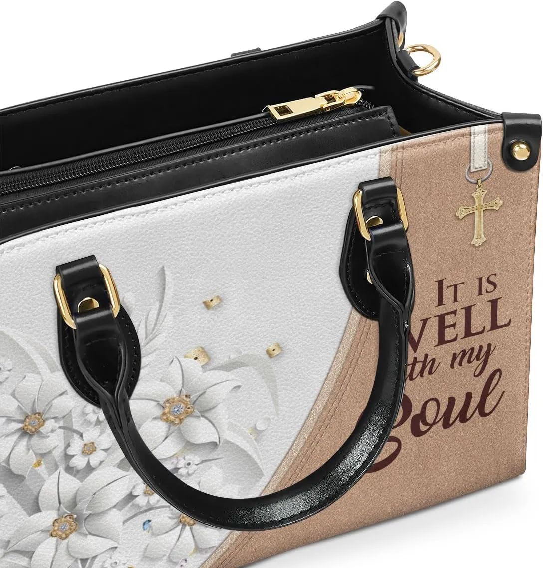 Leather Handbags For Women - Bible Bags, Religious Bag - Christian Gifts For Women - Mothers Day Gifts