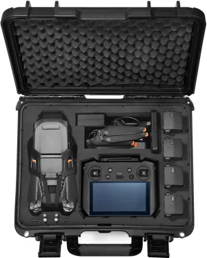 Lekufee Waterproof Hard Carrying Case for DJI Mavic 3 Pro/DJI Mavic 3 Classic/DJI Mavic 3 Drone Combo/Cine and DJI RC Pro/DJI RC/RC 2/RC N1/N2 and Accessories (Case Only)