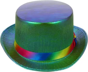 LIFKOME 1Pc Retro Flat Head Jazz Hat for Party Cosplay Stage Show Accessory Unisex Design Fits Adults for Themed Events and Celebrations