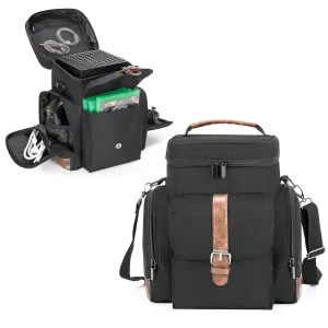 LoDrid Game Console Carrying Case Compatible with Xbox Series X, Storage Travel Case with Multiple Pockets for Controllers, Cables, Portable Hard Disk, and Other Accessories, Bag Only (Patent Design)
