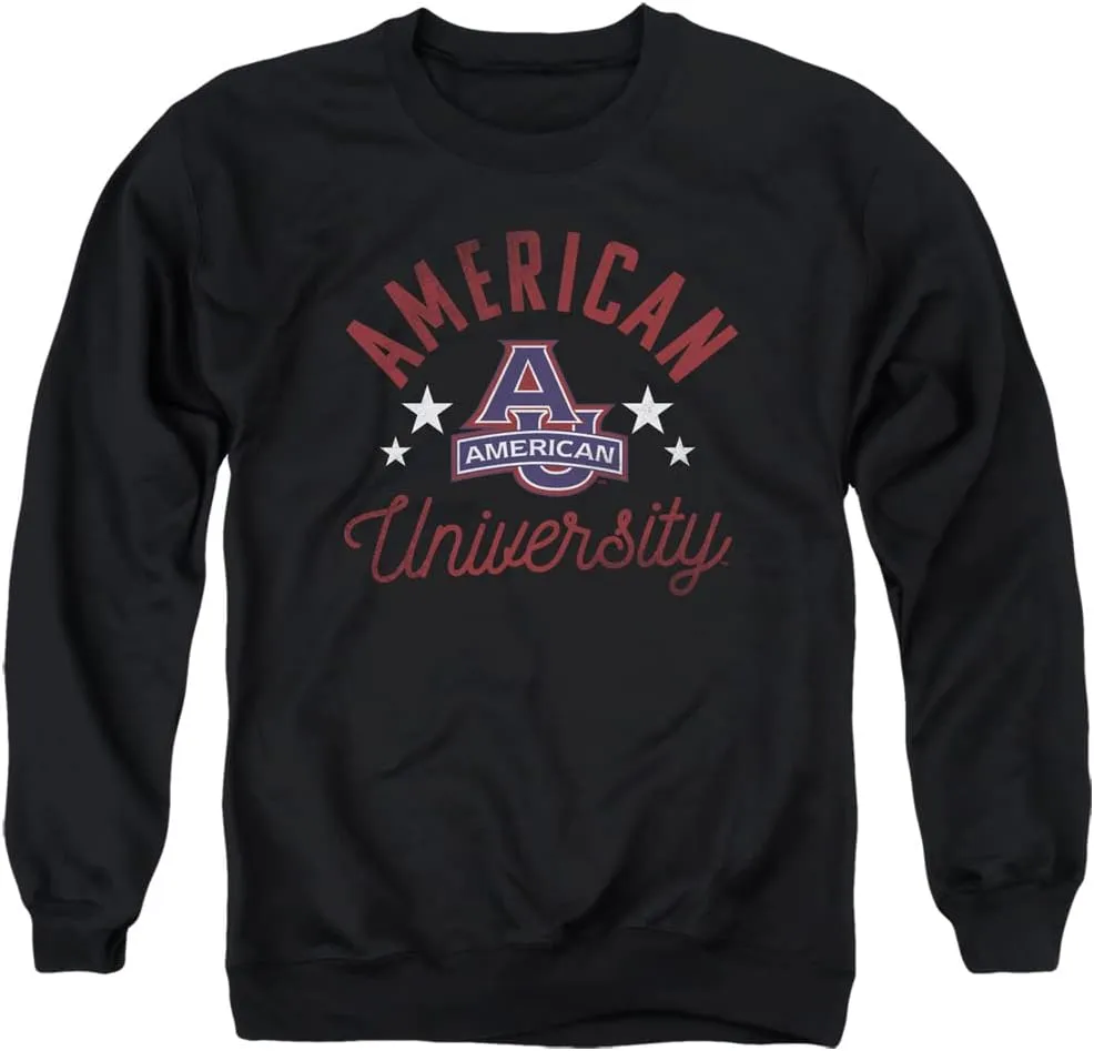 LOGOVISION American University Official Eagles Unisex Adult Crewneck Sweatshirt