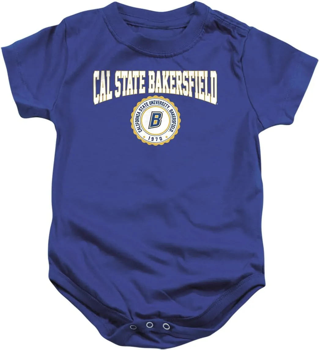 LOGOVISION California State University, Bakersfield Collegiate Seal Unisex Infant Snap Suit for Baby