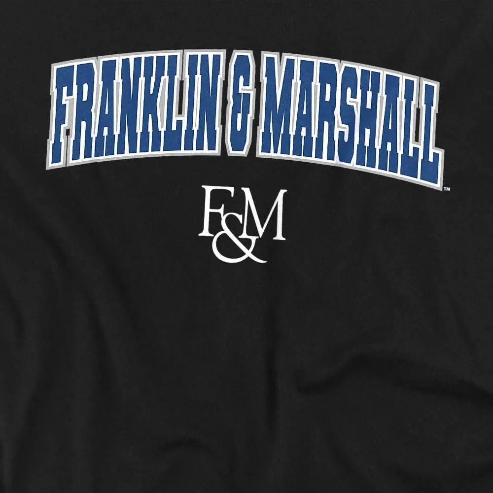 LOGOVISION Franklin & Marshall College Arch Logo Black Unisex Adult Tank Top