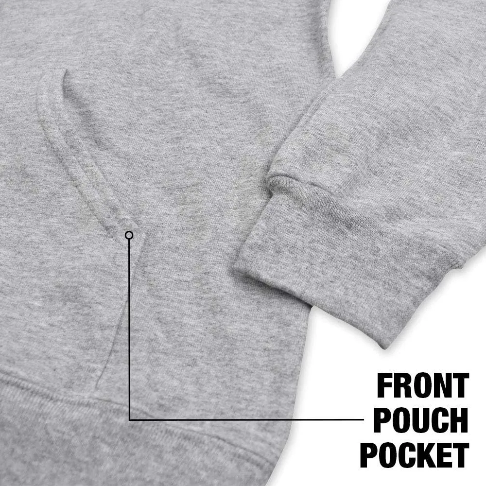 LOGOVISION Slippery Rock University Official Stacked Unisex Adult Pull-Over Hoodie