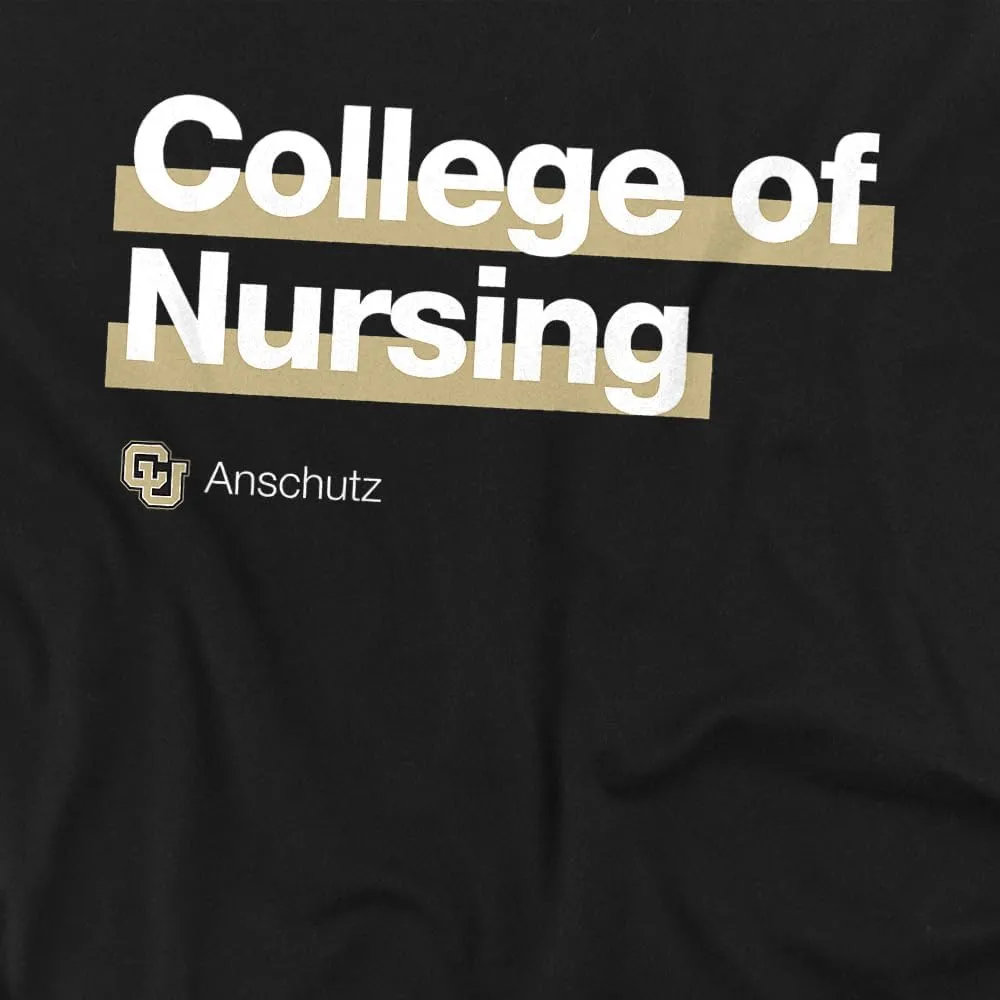 LOGOVISION University of Colorado Anschutz Medical Campus College of Nursing Bold Unisex Adult Crewneck Sweatshirt