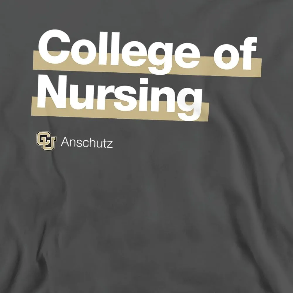 LOGOVISION University of Colorado Anschutz Medical Campus College of Nursing Bold Unisex Adult Crewneck Sweatshirt