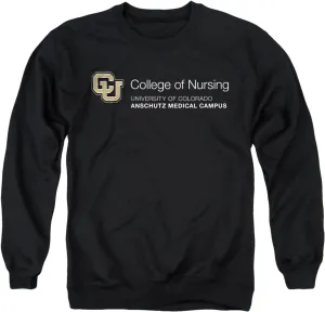 LOGOVISION University of Colorado Anschutz Medical Campus College of Nursing Unisex Adult Crewneck Sweatshirt