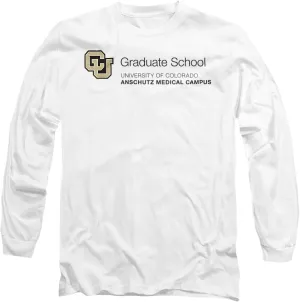LOGOVISION University of Colorado Anschutz Medical Campus Graduate School Unisex Adult Long-Sleeve T Shirt