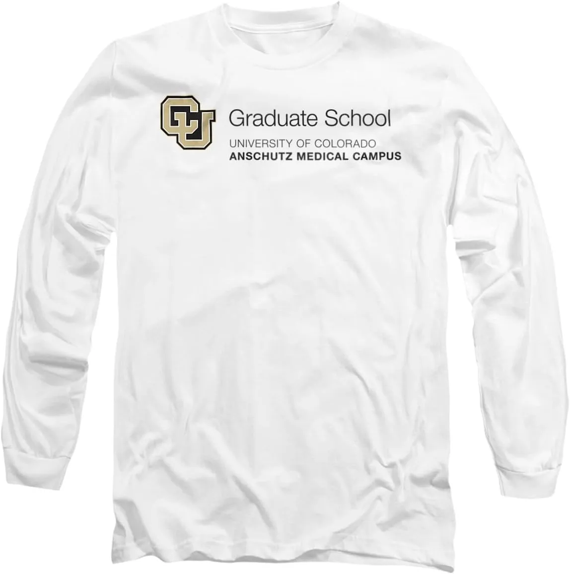 LOGOVISION University of Colorado Anschutz Medical Campus Graduate School Unisex Adult Long-Sleeve T Shirt