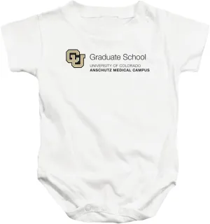 LOGOVISION University of Colorado Anschutz Medical Campus Graduate School Unisex Infant Snap Suit for Baby
