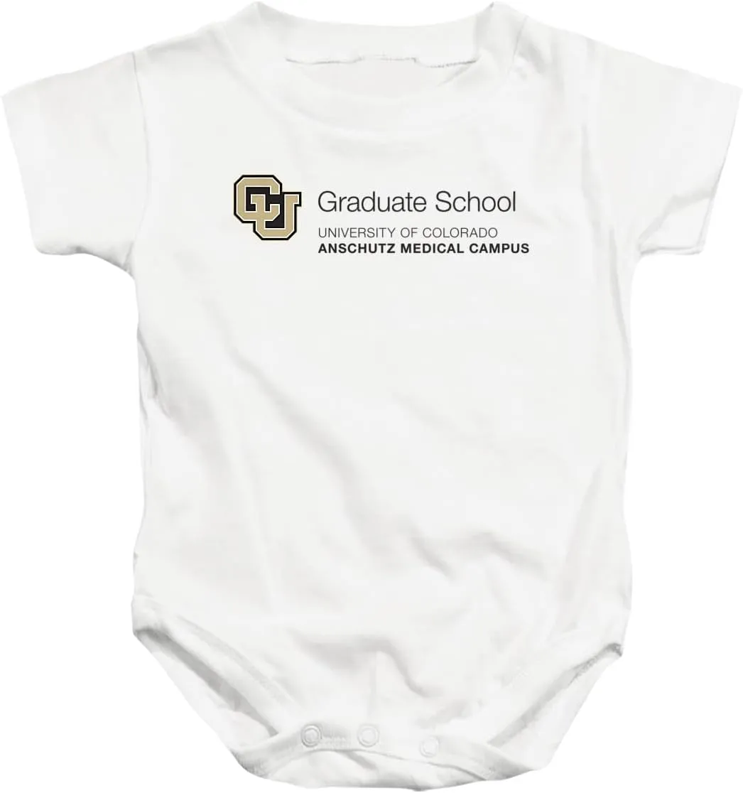 LOGOVISION University of Colorado Anschutz Medical Campus Graduate School Unisex Infant Snap Suit for Baby