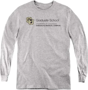 LOGOVISION University of Colorado Anschutz Medical Campus Graduate School Youth Long Sleeve T Shirt