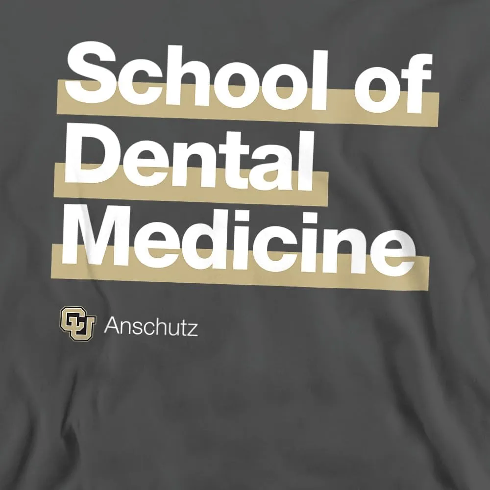 LOGOVISION University of Colorado Anschutz Medical Campus School of Dental Medicine Bold Unisex Adult Crewneck Sweatshirt
