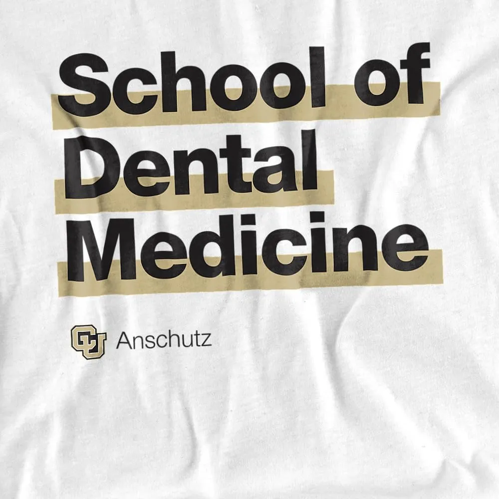 LOGOVISION University of Colorado Anschutz Medical Campus School of Dental Medicine Bold Unisex Infant Snap Suit for Baby