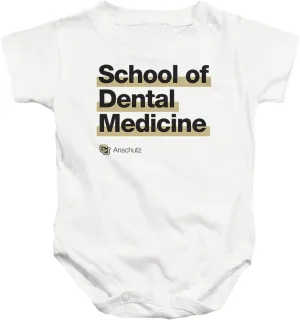 LOGOVISION University of Colorado Anschutz Medical Campus School of Dental Medicine Bold Unisex Infant Snap Suit for Baby