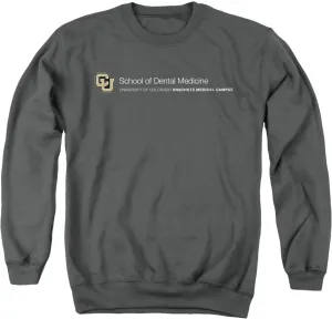 LOGOVISION University of Colorado Anschutz Medical Campus School of Dental Medicine Unisex Adult Crewneck Sweatshirt