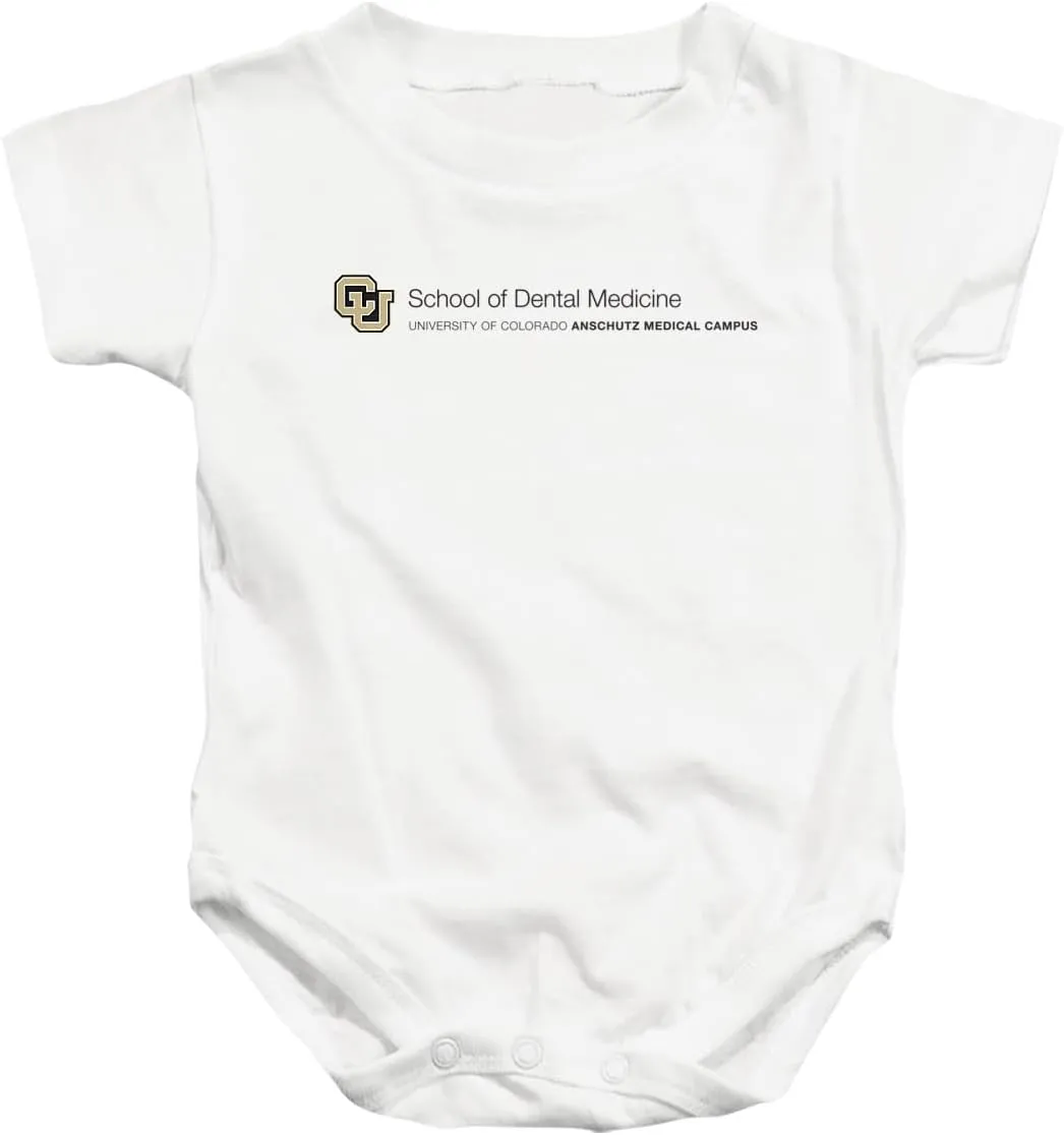 LOGOVISION University of Colorado Anschutz Medical Campus School of Dental Medicine Unisex Infant Snap Suit for Baby