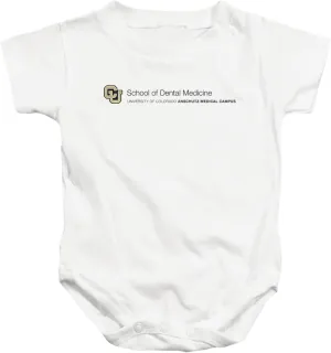 LOGOVISION University of Colorado Anschutz Medical Campus School of Dental Medicine Unisex Infant Snap Suit for Baby