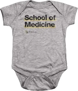 LOGOVISION University of Colorado Anschutz Medical Campus School of Medicine Bold Unisex Infant Snap Suit for Baby