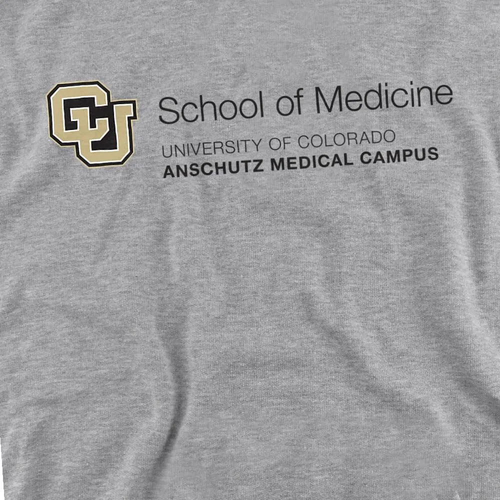LOGOVISION University of Colorado Anschutz Medical Campus School of Medicine Unisex Adult Crewneck Sweatshirt