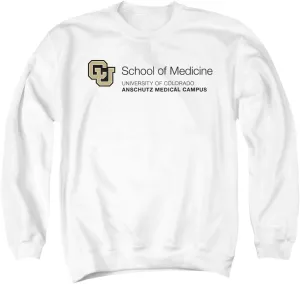 LOGOVISION University of Colorado Anschutz Medical Campus School of Medicine Unisex Adult Crewneck Sweatshirt